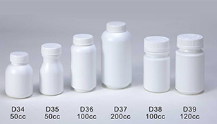 保健品异性圆瓶