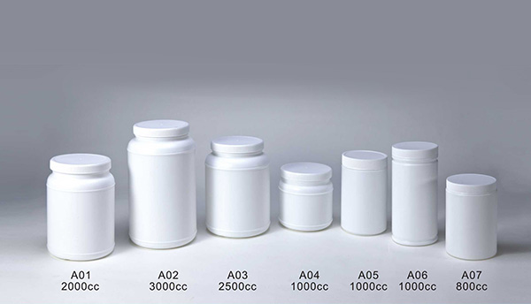 保健品圆瓶-PE-1
